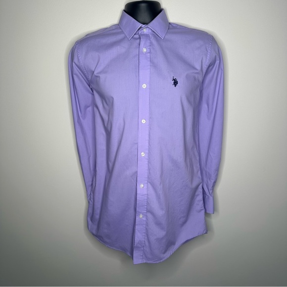 U.S. Polo Assn. Other - U.S. Polo Assn. Wrinkle Free Dress Shirt Purple